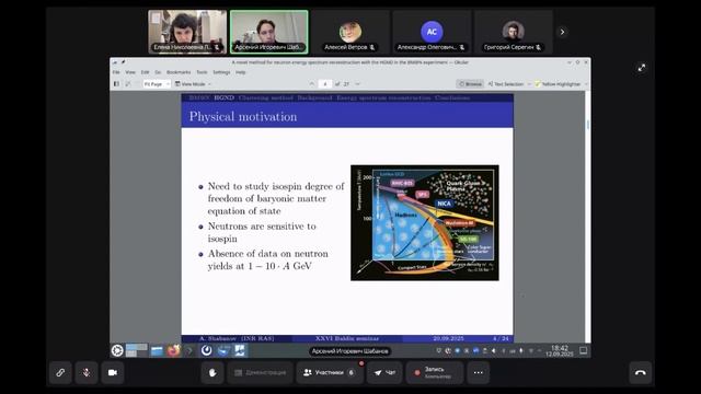 Арсений Шабанов: Релятивистская ядерная физика, детекторы частиц