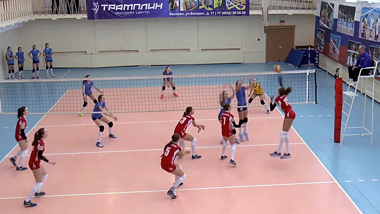 Детский волейбол. Санкт-Петербург-1 Vs Воронеж. Екатерина Антропова 15