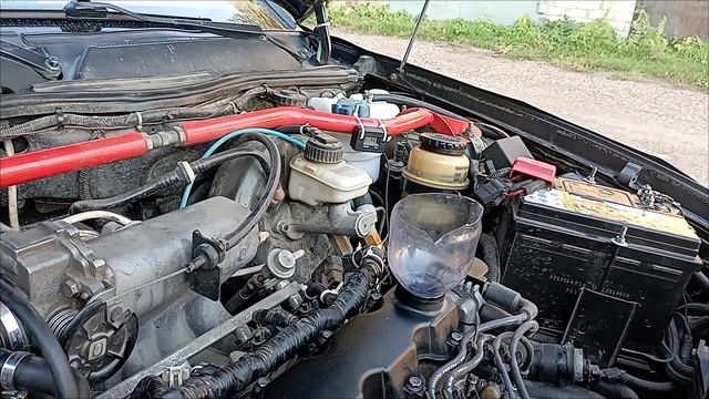 Заливаем масло MIX  из ВМПАВТО 5w-40 3SN и MIRAX 0w-20 SP  и работа двигателя A15SMS  на нём.