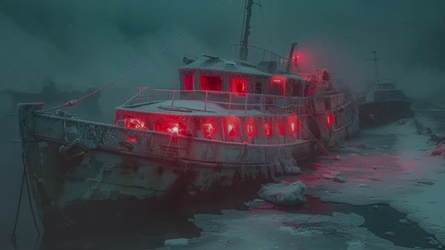Lost Ship - Dark Dystopian Ambient - Apocalypse Ambient Music 2024