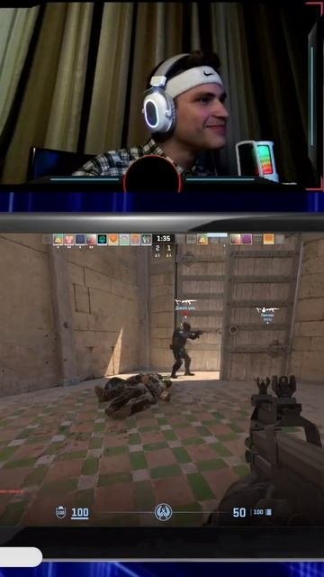 Труп намекает: ставьте лайк! #shorts #CounterStrike2 #CS2 #КС2 #каткивcs2 #GrishaTV2006