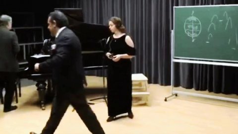 Работа над одной фразой,педагог Марио Диаз.Что изменилось?