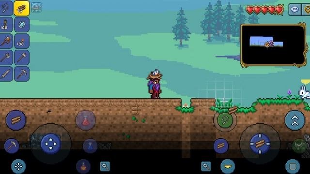 Прохождение Terraria на путишестиие 1 часть