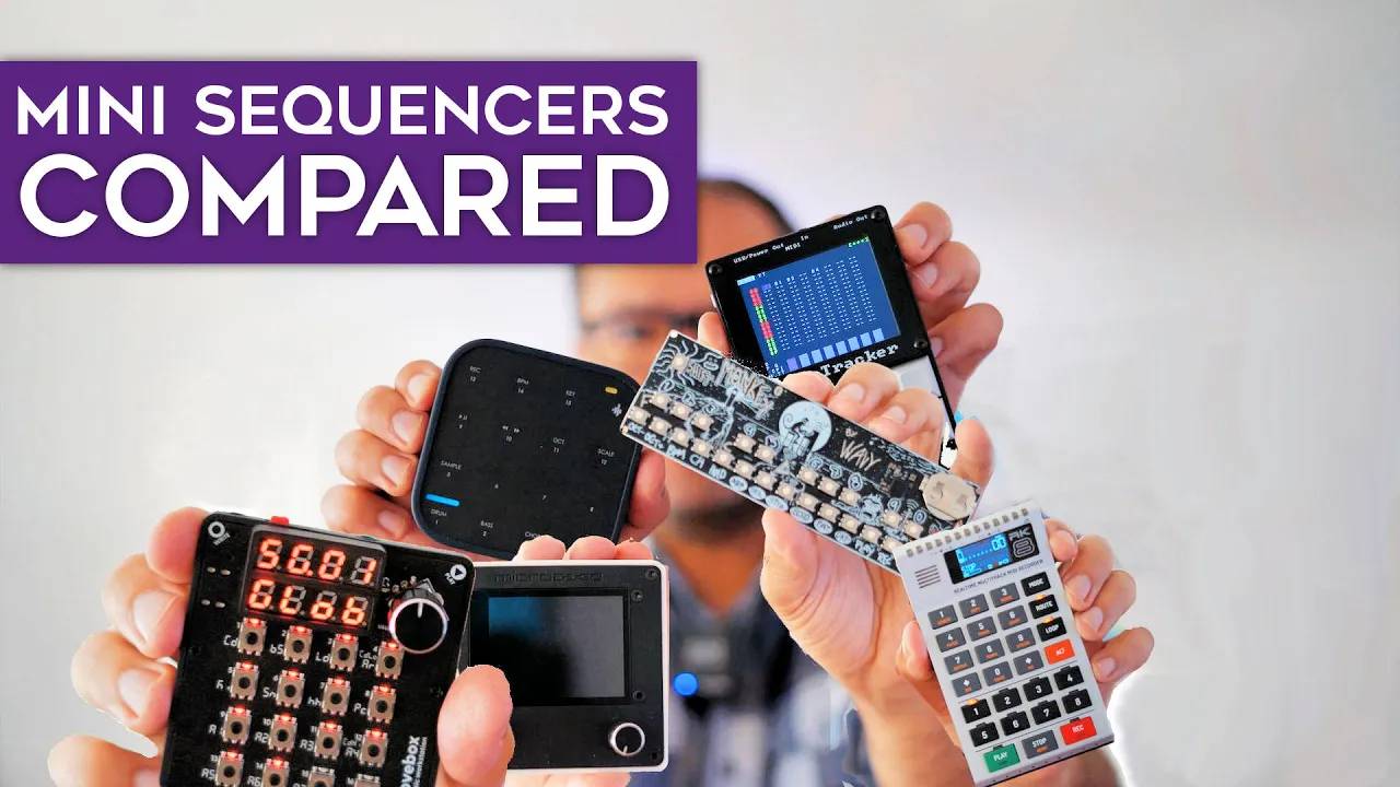 Mini Sequencers Compared: MicroDexed, Picotracker, Woovebox, RK-008, Medo, Elecrow Mini PC and more