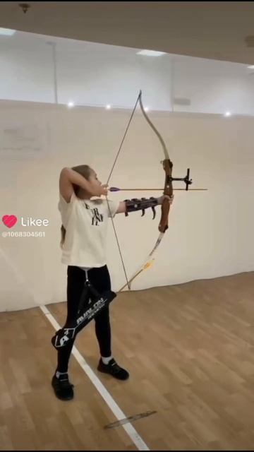Люблю стрелять из лука#спортжизнь