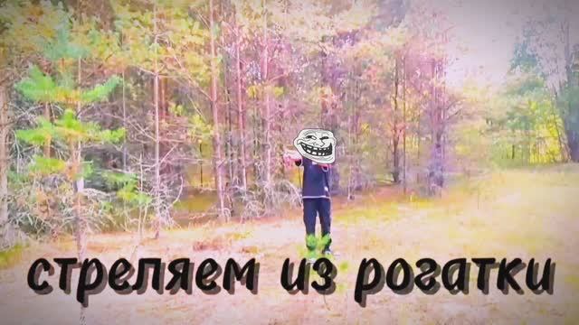 короче СТРЕЛЯЕМ ИЗ РОГАТКИ!!!