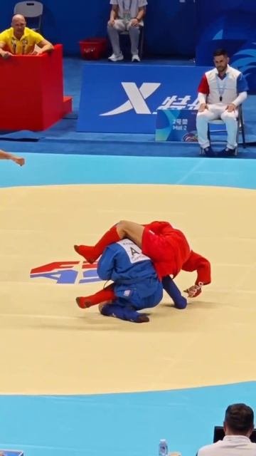 2025 World Games Sheikh-Mansur KHABIBULAEV AIN earns victory against Alexander VOROPAEV UKR