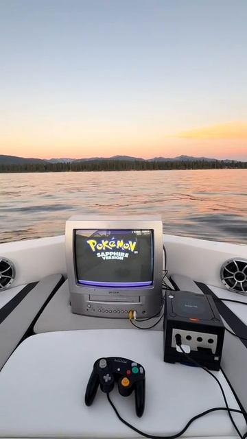 Чилим вместе с Nintendo GameCube