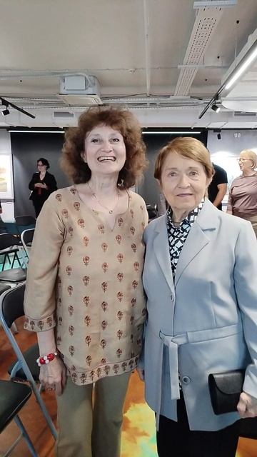 С легендарной Тамарой Николаевной Москвиной. #Тамара #Москвина #ZarenkovGallery