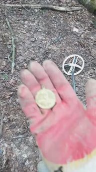 Медаль на металлоискатель #digger #metaldetecting #hunter #коп #поиск #metaldetector