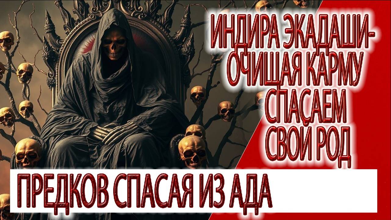 Индира Экадаши - очищая карму, спасаем свой род