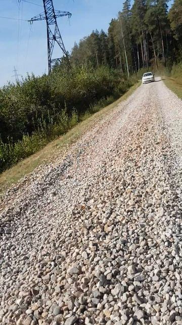 по гравию на kugoo wish 04
