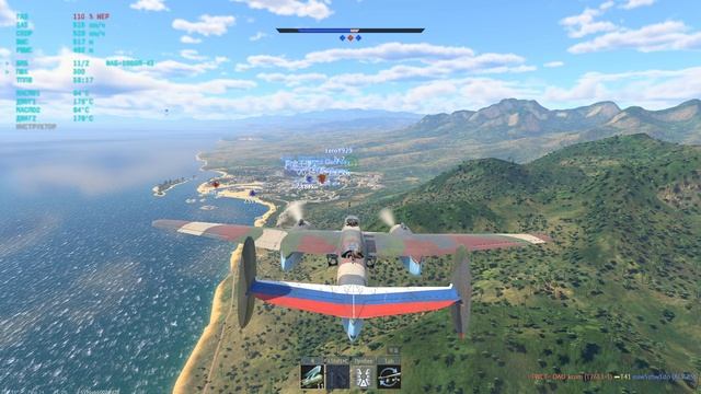 🗺️✮ СССР 6.3  |  БТР-ЗД «Скрежет», Як-9УТ, M53/59, Ту-2С-59, СУ-100П, И-153П «Чайка»  |  Джунгли