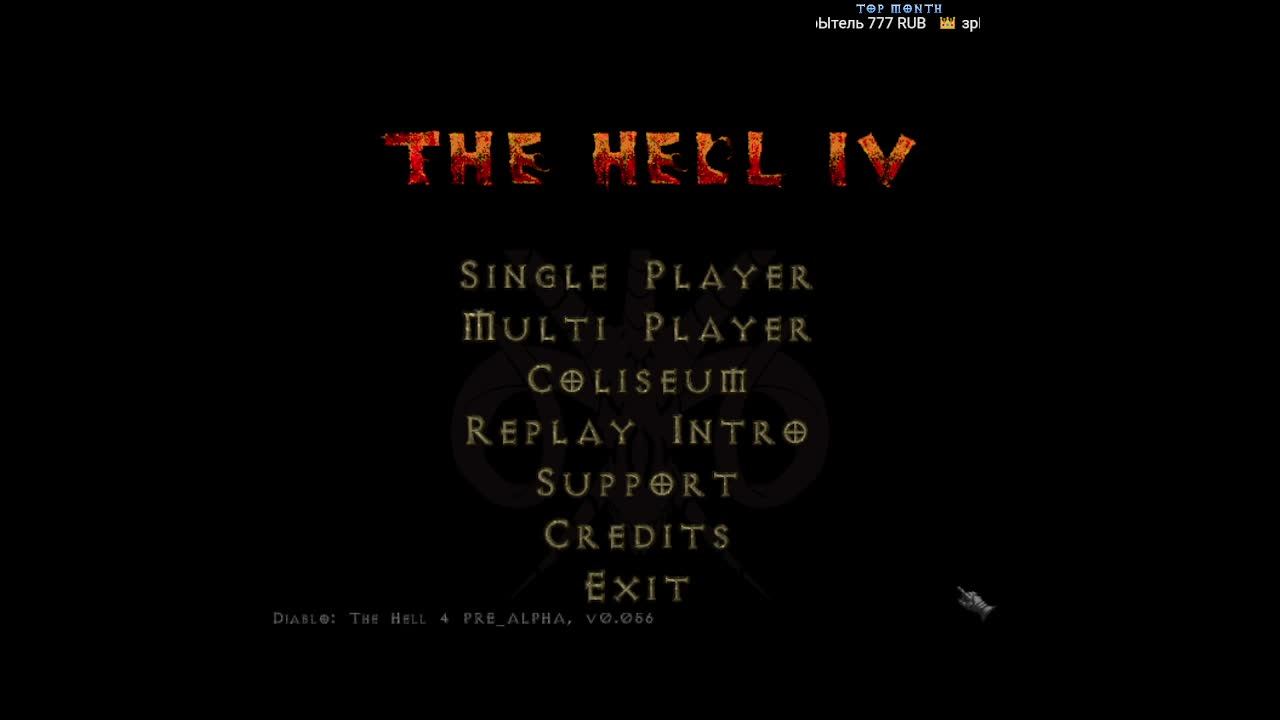 diablo the hell 4 | Ironman. Без смертей!