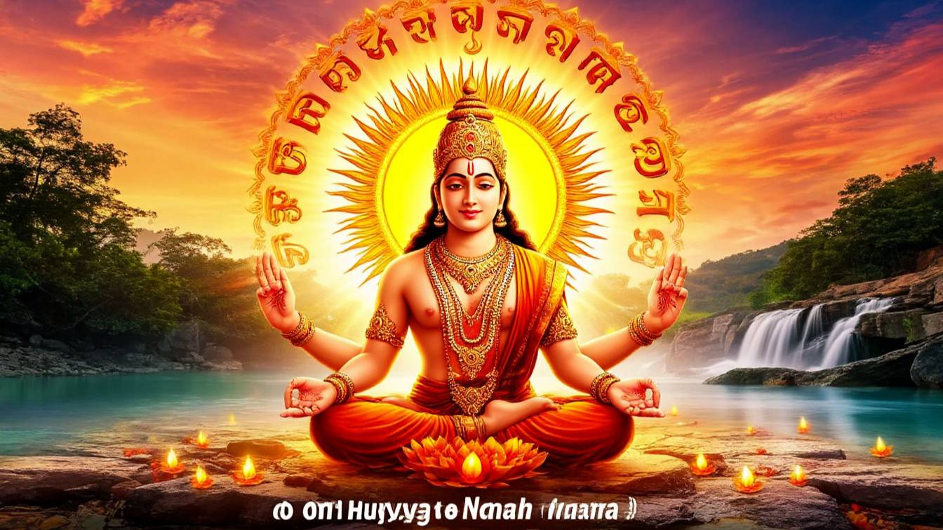 ☀️ МАНТРА СОЛНЦА ДЛЯ СИЛЫ И УСПЕХА! Om Suryaya Namah: Энергия, Здоровье и Процветание! 🌅🔥