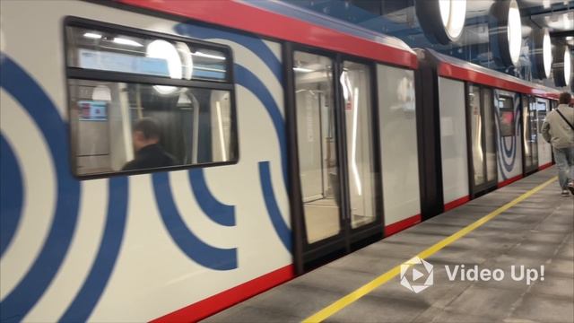 Прибытие поезда 81-775.2 На станцию Крымская