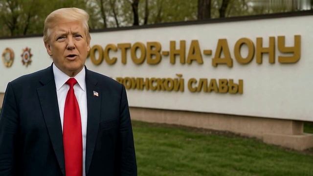 Путешествие Трампа по России! Привет из Ростова!