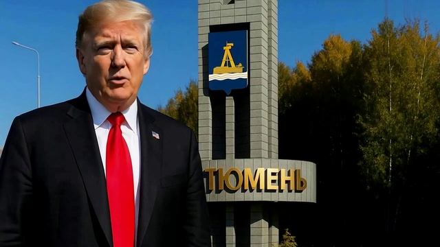 Путешествие Трампа по России! Привет из Тюмени!