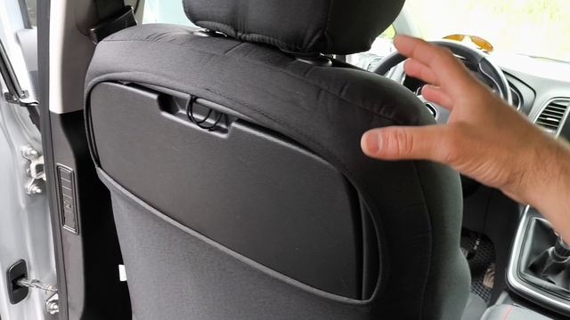 Renault Scenic 4. Чехол за столик спинки кресла.