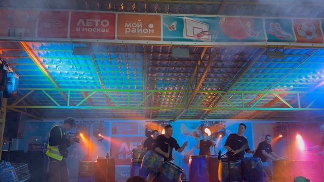 Барабанное шоу на бочках STOMP COVER