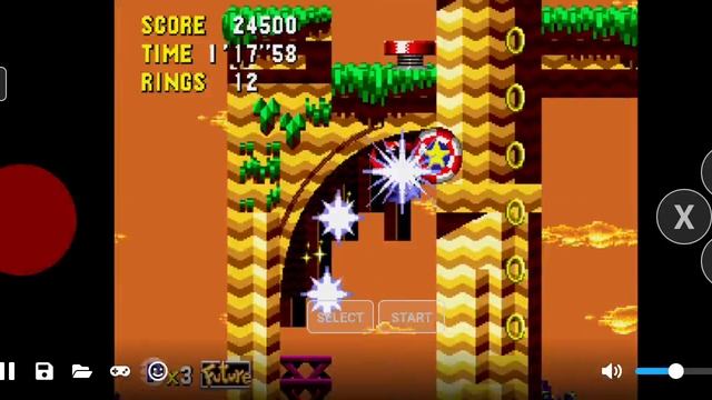 играю в sonic the hedgehog CD