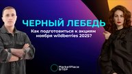 Черный лебедь. Как подготовиться к акциям ноября 2025 на Wildberries?
