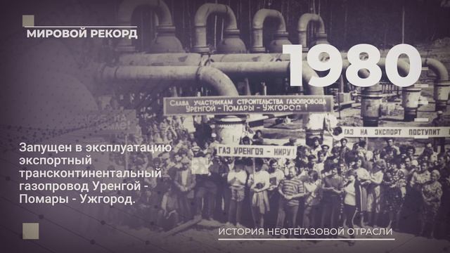 История нефтегазовой отрасли. Знаменательный 1984-ый год.