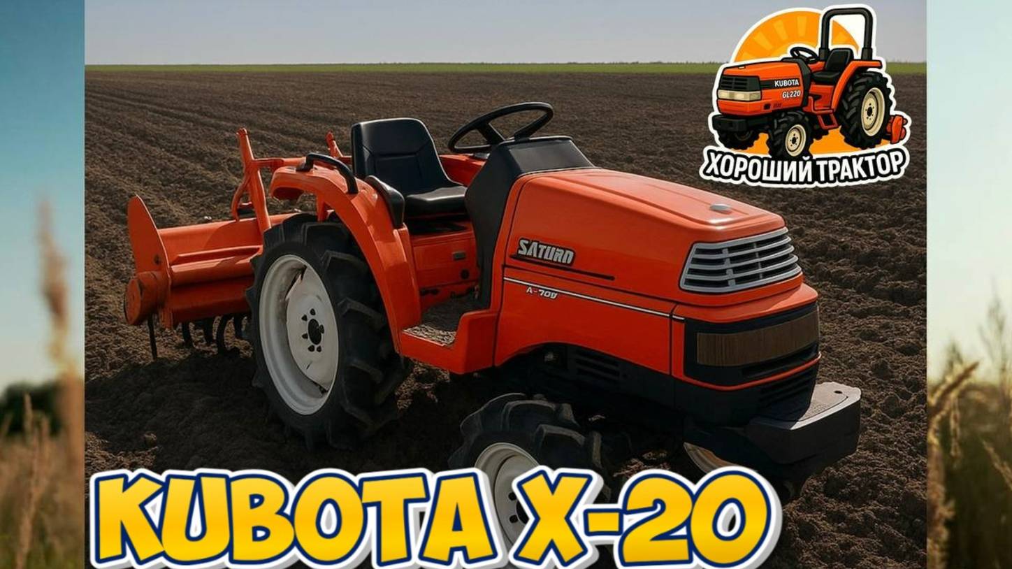 Японский самурай KUBOTA X-20 SATURN