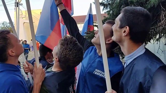 "Подвиги" "молодой гвардии" в парке Территория детства г.Саратова 09.09.2025