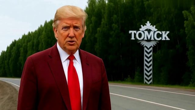 Путешествие Трампа по России! Привет из Томска!