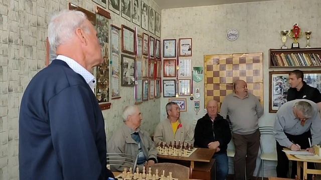 г Мценск.Клуб Ветеран.Шахматный турнир посвященный 80 летию Великой Победы!!!