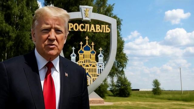 Путешествие Трампа по России! Привет из Ярославля!