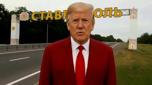Путешествие Трампа по России! Привет из Ставрополя!