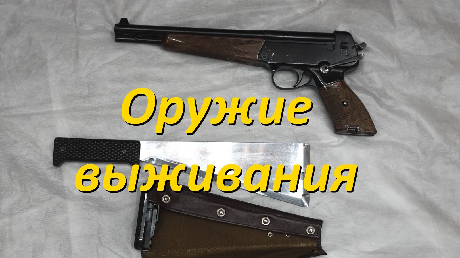 Оружие выживания для летчиков и космонавтов