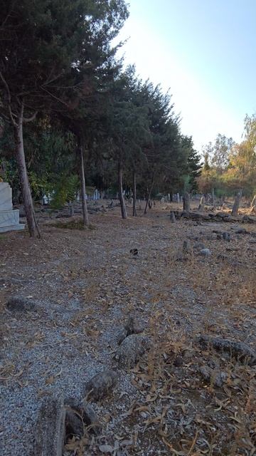 Древнейшее кладбище Дортиол (Dortyol Cemetery) около античного города Наула (Naula Ancient City).