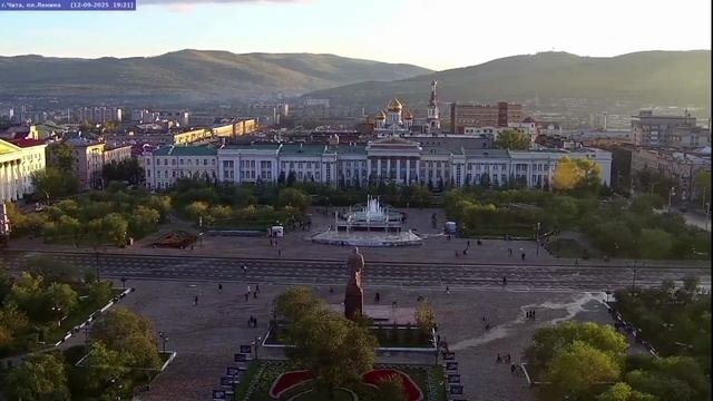 площадь вечер