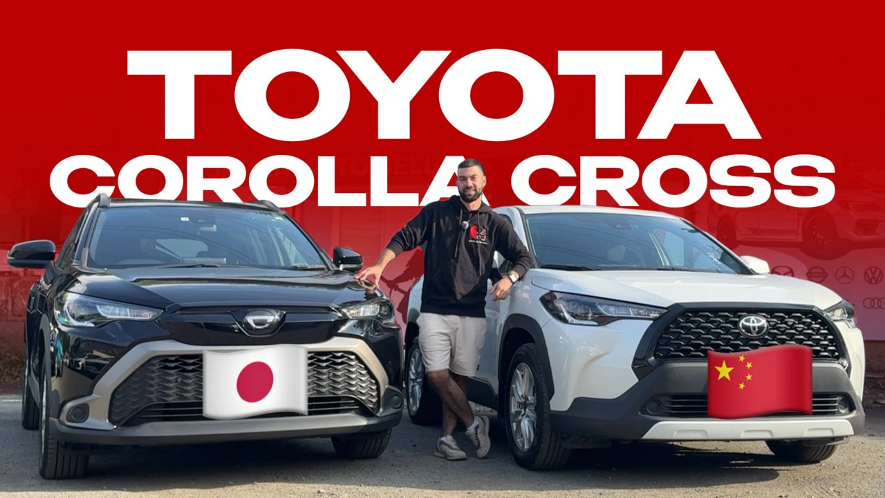 TOYOTA COROLLA CROSS из Японии и Китая