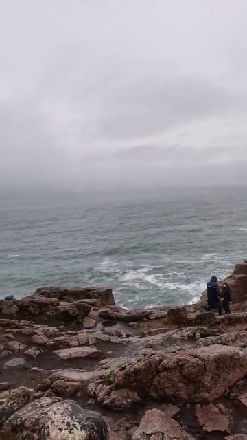 Баренцево море. Шторм.