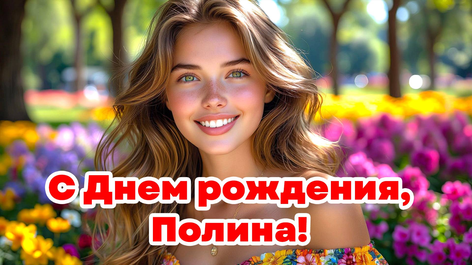 С Днем рождения Полина!