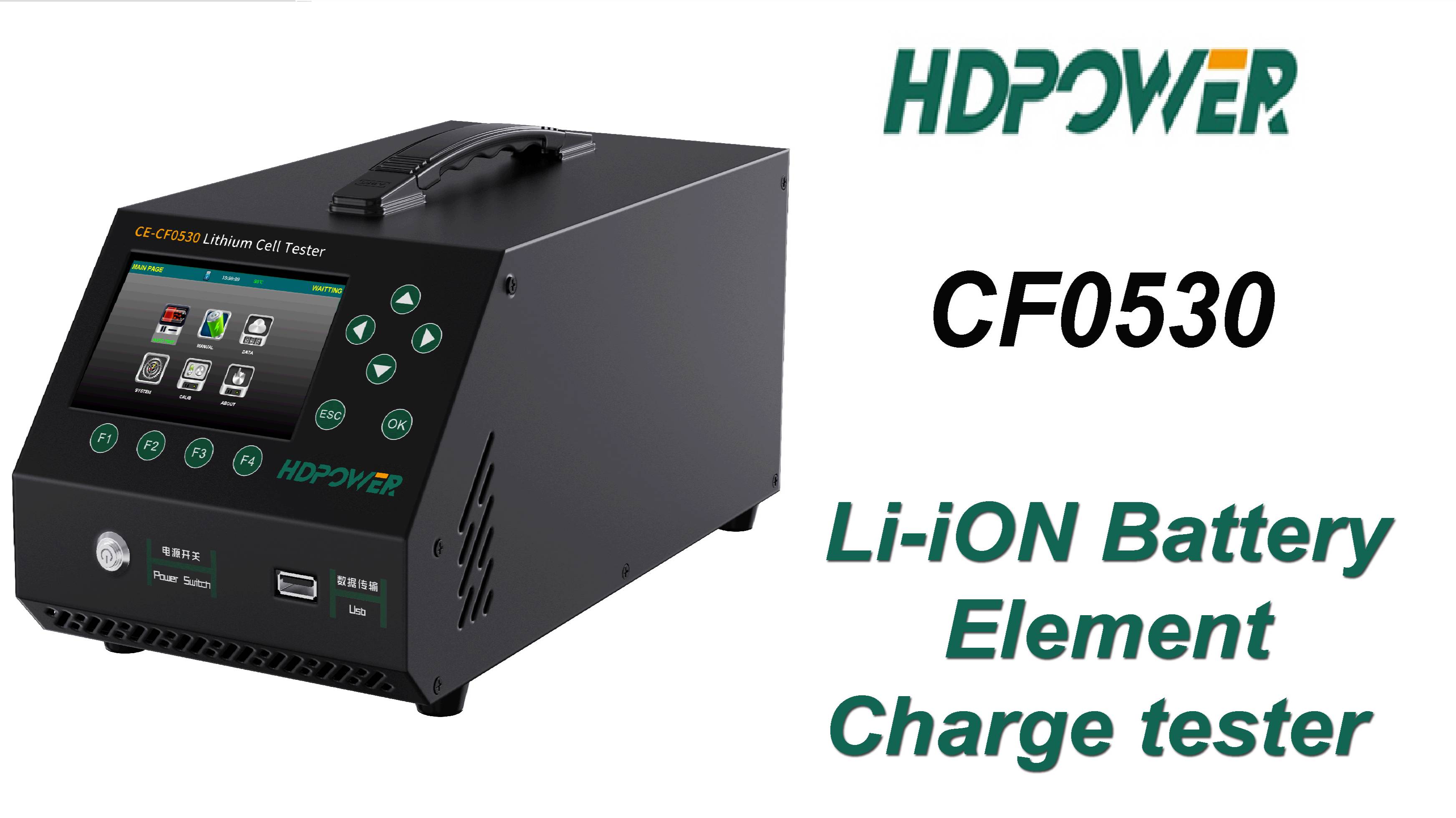 HD POWER CF0530: Портативный тестер заряда и разрядки элементов Li-ION тяговых аккумуляторов