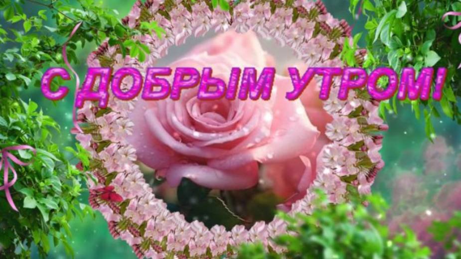 Доброго утра! Замечательного дня! Красивая музыкальная открытка с добрым утром!
