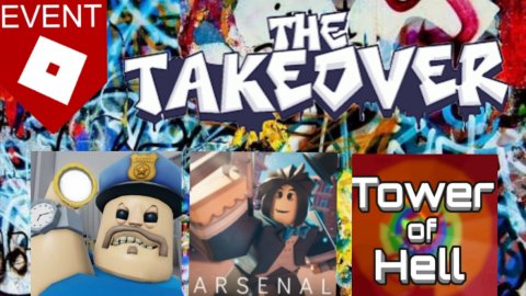 Как получить бейджи в этих трёх играх в новом роблокс ивенте The Takeover