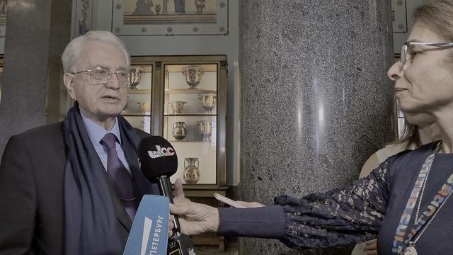 Интервью М.Б.Пиотровского российским журналистам (после подписание Соглашения)