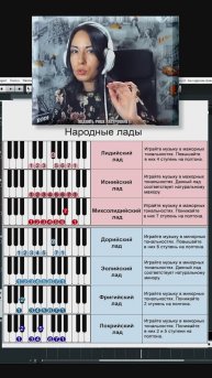 Темные и светлые лады