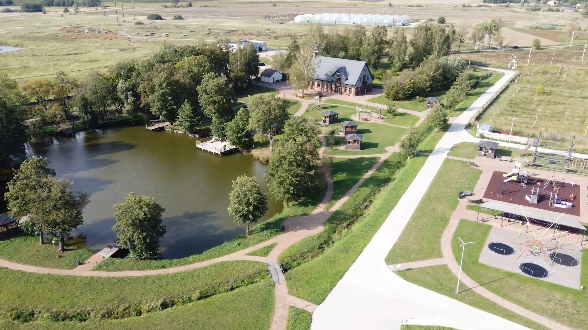 Красивые места. Загородный клуб Зеленополье