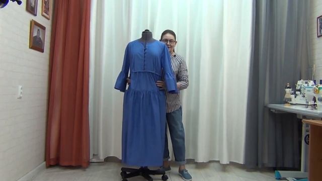 как научится кроить и шить платье БОХО ШИК  АВТОРСКАЯ МОДЕЛЬ  ПО УРОКАМ КРОЙКИ И ШИТЬЯ  ТИМОФЕЕВА Т