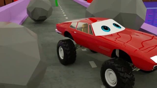Мультики для малышей. Машинки
