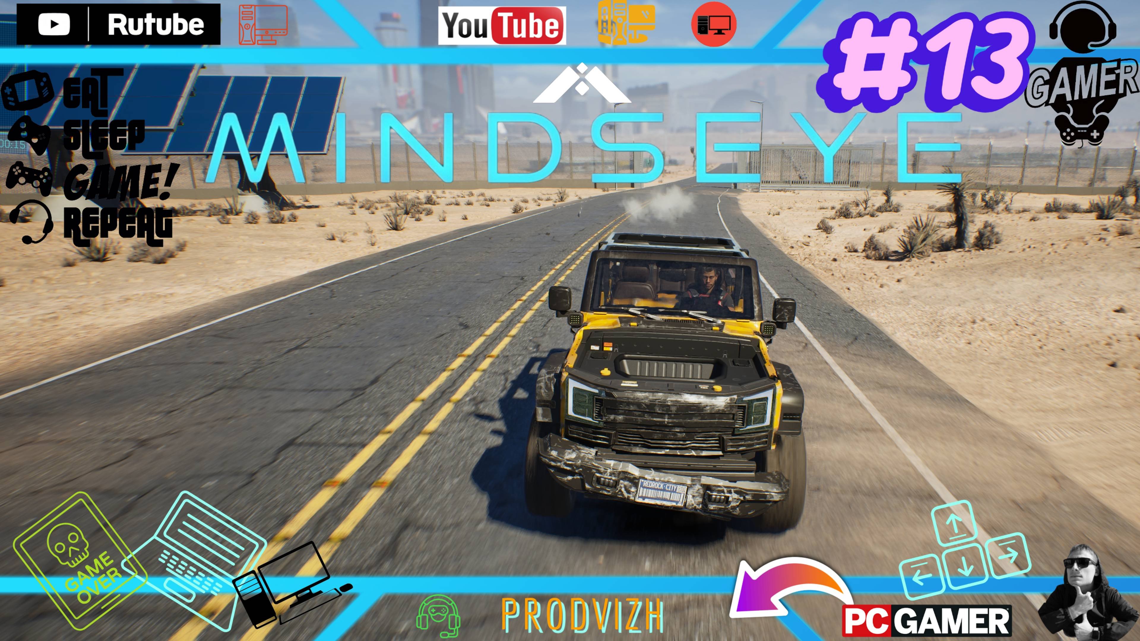Прохождение MindsEye 13 Конти ракетный ангар 4К