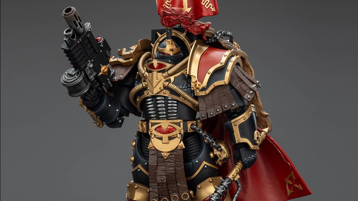 Sons Of Horus Legion Cataphractii Praetor With Combi-Melta And Power Maul Анонс от JOYTOY