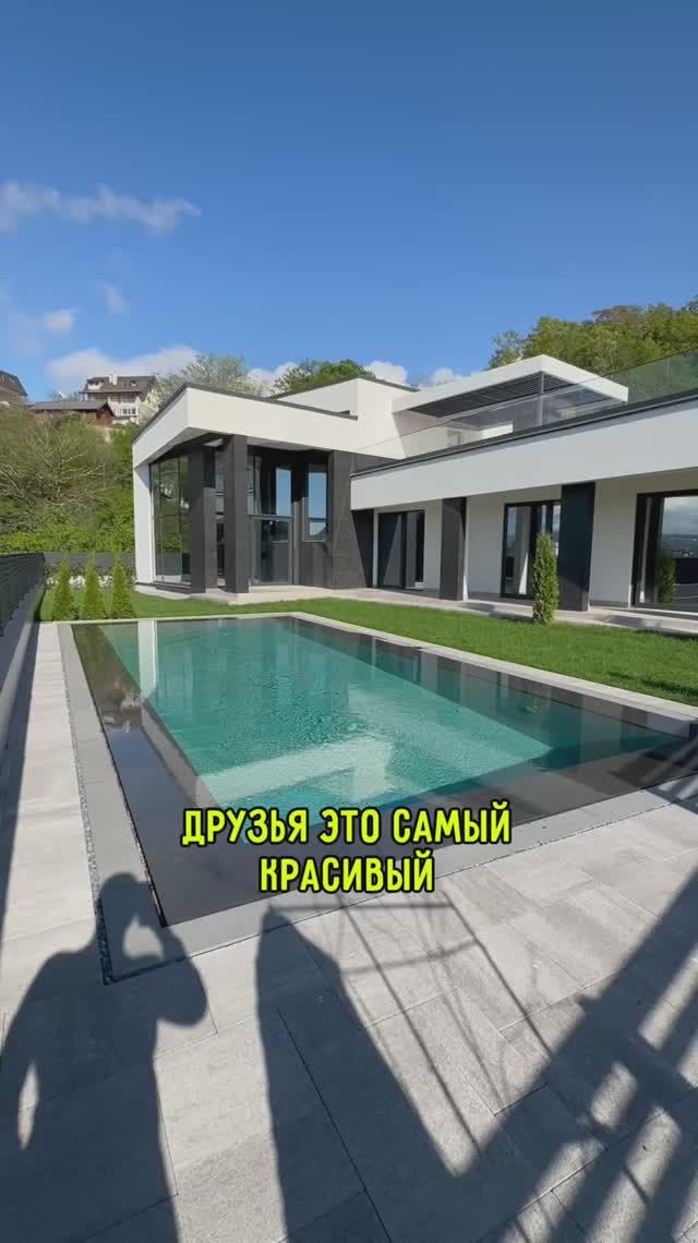 Современный одноэтажный дом в центре Сочи| +7(968)642-63-24
